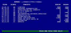 Citas y débitos - COBOL